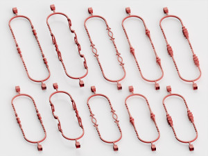 wrought iron pack no1 3D Model