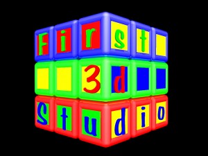 lego cube - animated model ready 3D Model