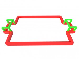 foos ball field 3D मॉडल
