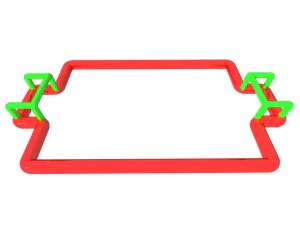 foos ball field 3D Model