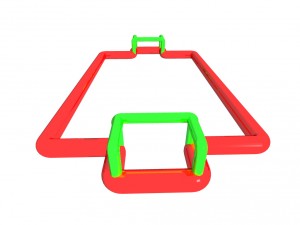 foos ball field 3D मॉडल