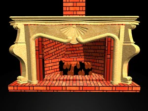 fireplace 3D Model