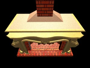 fireplace 3D Model