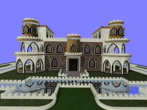 castle - animated model ready 3D Model