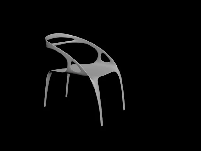 chair 3D Model .c4d .max .obj .3ds .fbx .stl .blend 