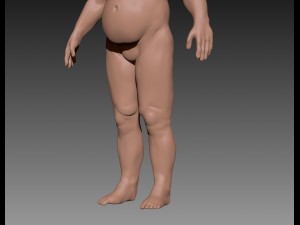 fat guy 3Dモデル