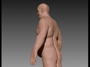 fat guy 3Dモデル