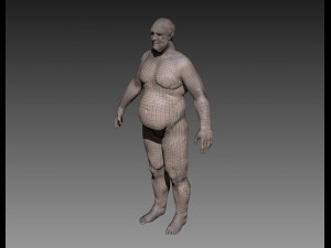 fat guy 3Dモデル