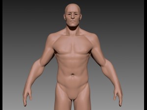 muscular guy 3D Модель