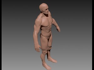 muscular guy 3D मॉडल