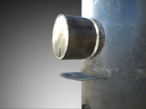 wood-fired boiler titan Model 3D