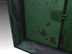 steel door 3D Модель