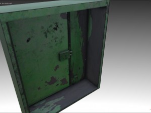 steel door 3D Модель