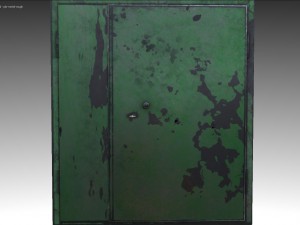 steel door 3D Модель