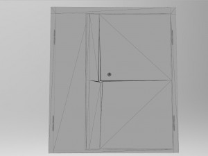 steel door 3D Модель