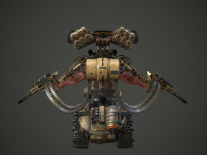 sci-fi cyborgdestroyer 3D Модель