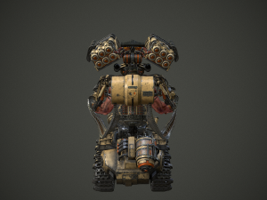 sci-fi cyborgdestroyer 3D Модель