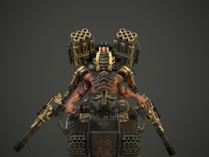 sci-fi cyborgdestroyer 3D Модель