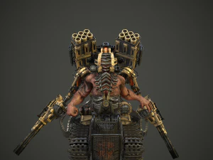 sci-fi cyborgdestroyer 3D Model