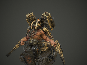 sci-fi cyborgdestroyer 3D Модель