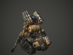 sci-fi cyborgdestroyer 3D Модель