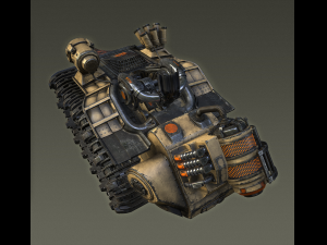 sci-fi cyborgdestroyer 3D Модель