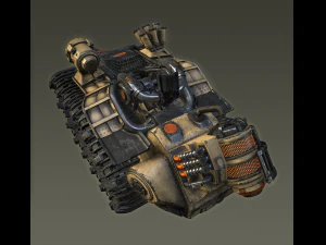sci-fi cyborgdestroyer 3D Model