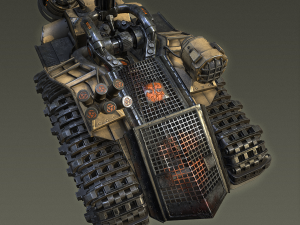 sci-fi cyborgdestroyer 3D Модель