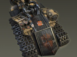 sci-fi cyborgdestroyer 3D Model