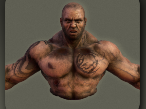 sci-fi cyborgdestroyer 3D Модель