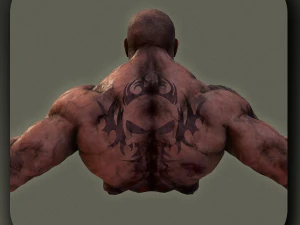 sci-fi cyborgdestroyer 3D Model