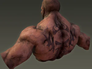 sci-fi cyborgdestroyer 3D Model