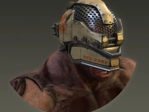 sci-fi cyborgdestroyer 3D Model