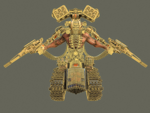 sci-fi cyborgdestroyer 3D Модель