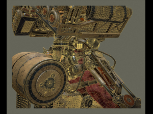 sci-fi cyborgdestroyer 3D Модель