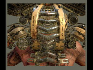 sci-fi cyborgdestroyer 3D Model