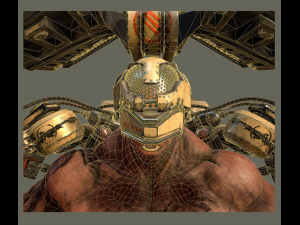 sci-fi cyborgdestroyer 3D Модель