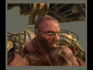 sci-fi cyborgdestroyer 3D Model