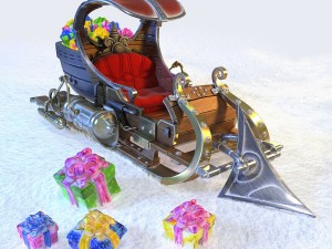 sledge 3D Модель