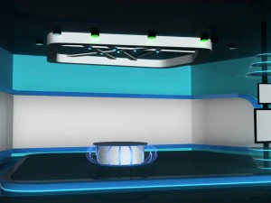 news room studio 3D Model