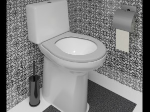 toilet Modèle 3D