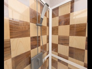 shower Model 3D