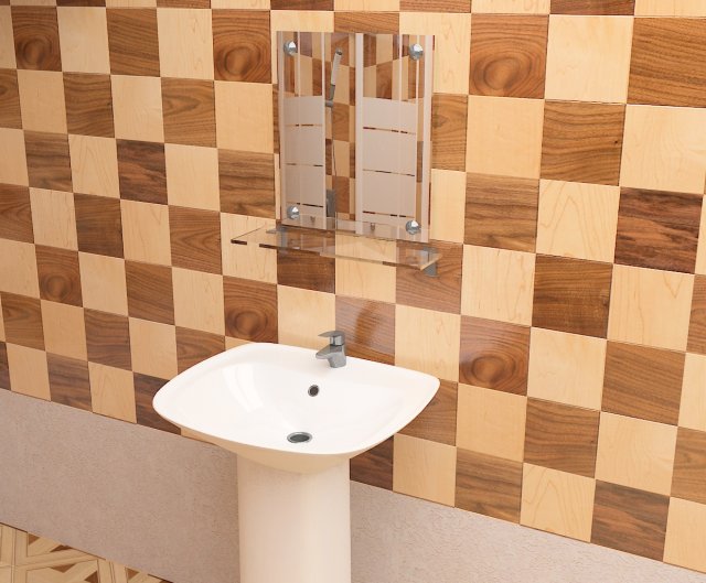 sink 3D Model .c4d .max .obj .3ds .fbx .stl .blend 
