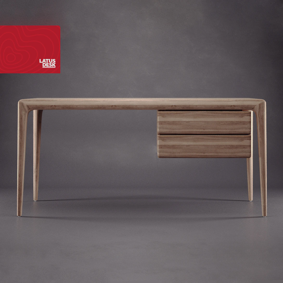 artisan latus desk 3D Model .c4d .max .obj .3ds .fbx .stl .blend