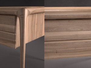 artisan latus desk Modelo 3D