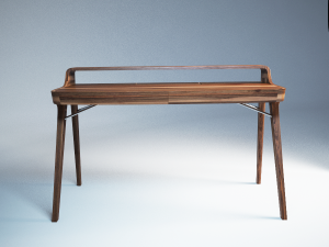 artisan picard working desk 3D 模型