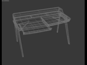 artisan picard working desk 3D Model