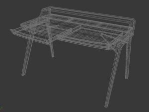 artisan picard working desk 3D 模型