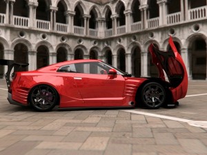 nissan r35 bensopra 3D Модель