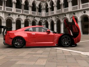nissan r35 bensopra 3D Model